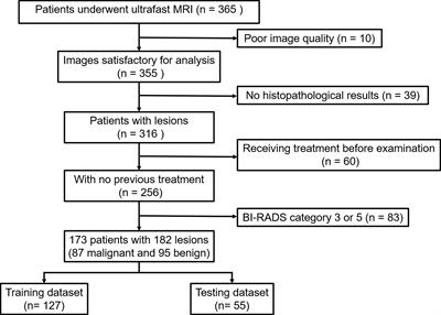 Combination of ultrafast dynamic contrast-enhanced MRI-based radiomics and artificial neural network in assessing BI-RADS 4 breast lesions: Potential to avoid unnecessary biopsies